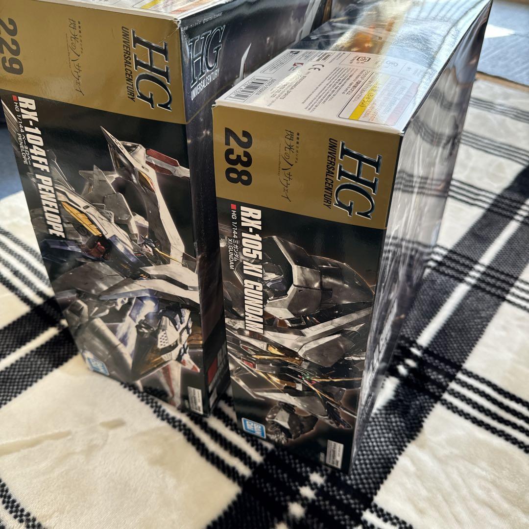 バンダイ ＨＧＵＣ229 ペーネロペーとクスィガンダムセット売り