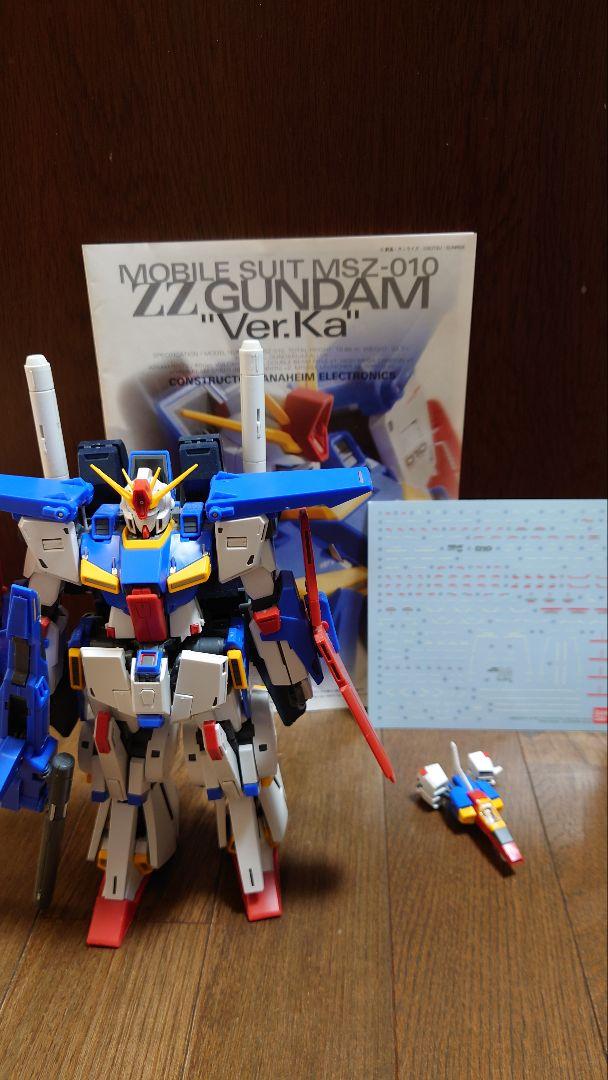 MG 組み立て済み ZZガンダム var.Ka