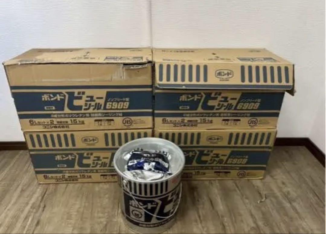 ボンド ビューシール6909 コニシ 2液ポリウレタン系シーリング材 2セット