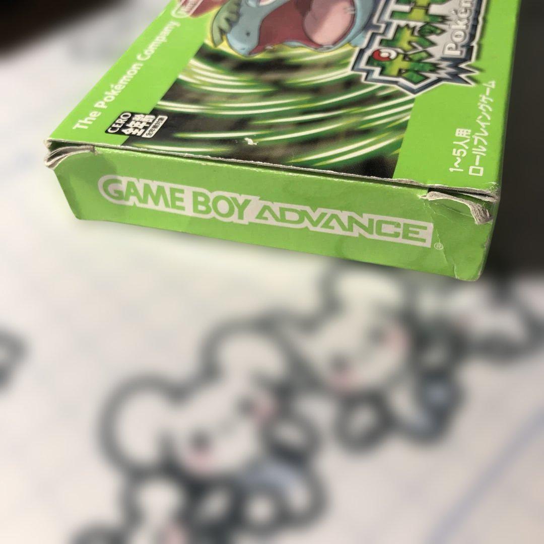送料無料 いつまで ポケットモンスターリーフグリーン ゲームボーイアドバンス 箱 その他