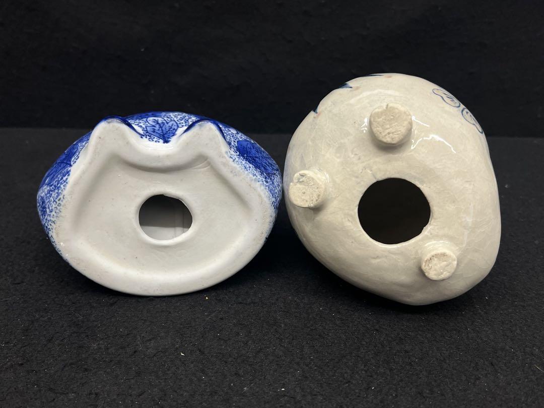 【フクロウ置物2体】梟 ふくろう 置物 お土産 レトロ 陶器 フクロウ置物2体】梟 ふくろう 置物 お土産 レトロ 陶器 - メルカリ