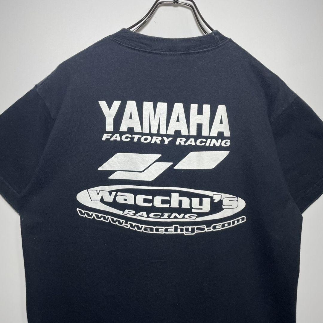 YAMAHA ヤマハ　Tシャツ　サイズM　デカロゴ　waccy’s　希少　古着