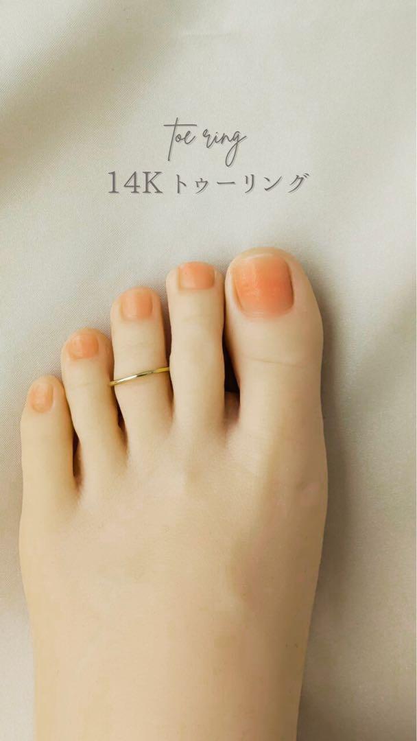 Sakuraトゥーリング 14K トゥリング ゴールド アメリカ製 14金