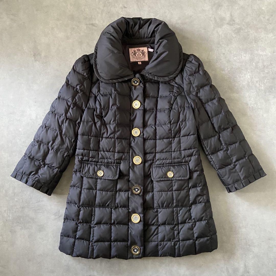 【美品】Juicy Couture ダウンジャケット コート 金ボタン AL24