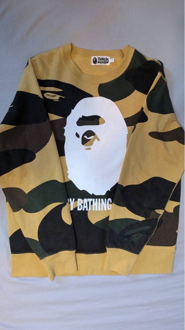 A BATHING APE カモフラージュ トレーナーL・A BATHING APE