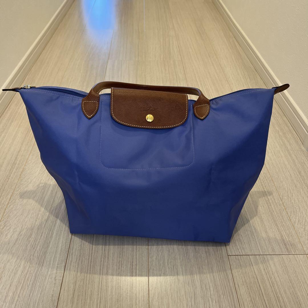 ロンシャン、バッグ、水色？ 8,900円