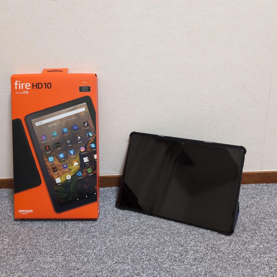 Fire HD 10 32GB ブラック第11世代 保護フィルム・純正カバー付 Fire HD 10 32GB ブラック第11世代 保護フィルム・純正カバー付