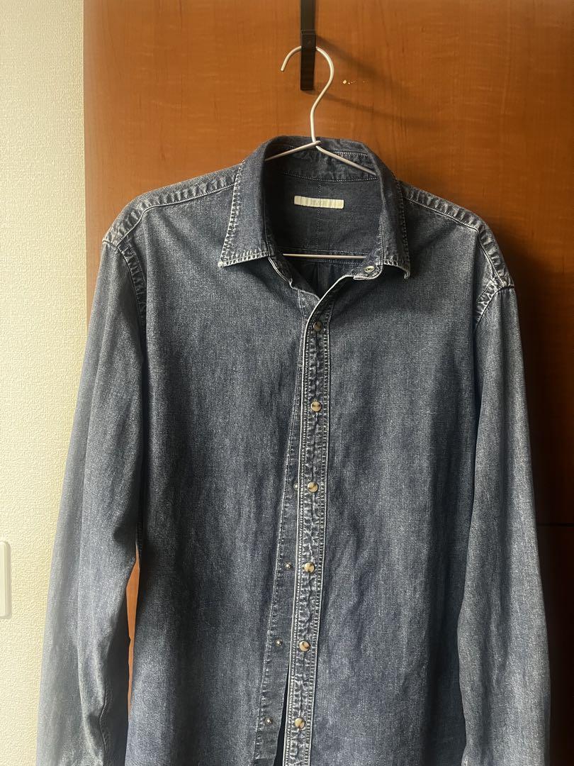 美品　プラージュ　plage 2023AW　chambrayデニムシャツ
