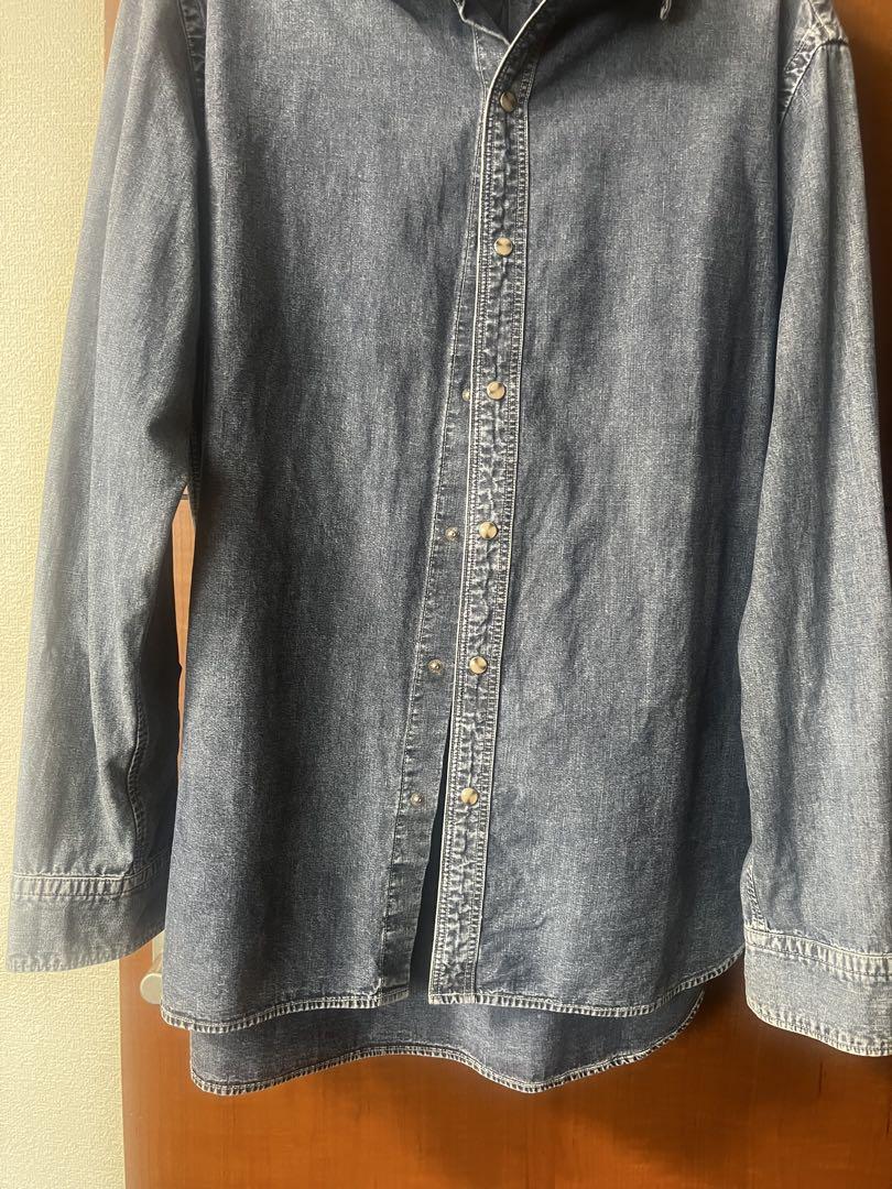 美品　プラージュ　plage 2023AW　chambrayデニムシャツ