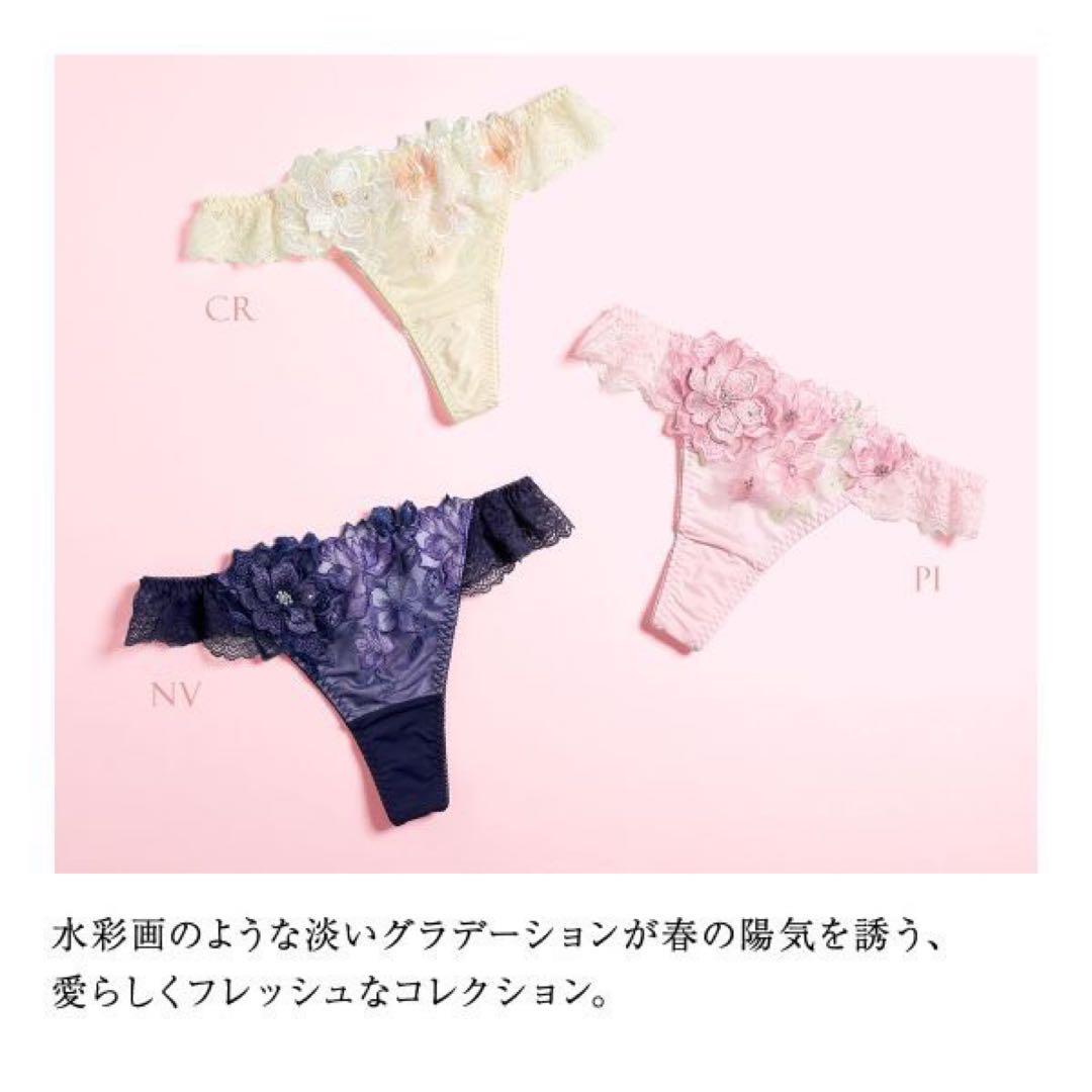 上品な サルート好きにオススメ♥️スプリングフローラブラソングセット 下着・アンダーウェア