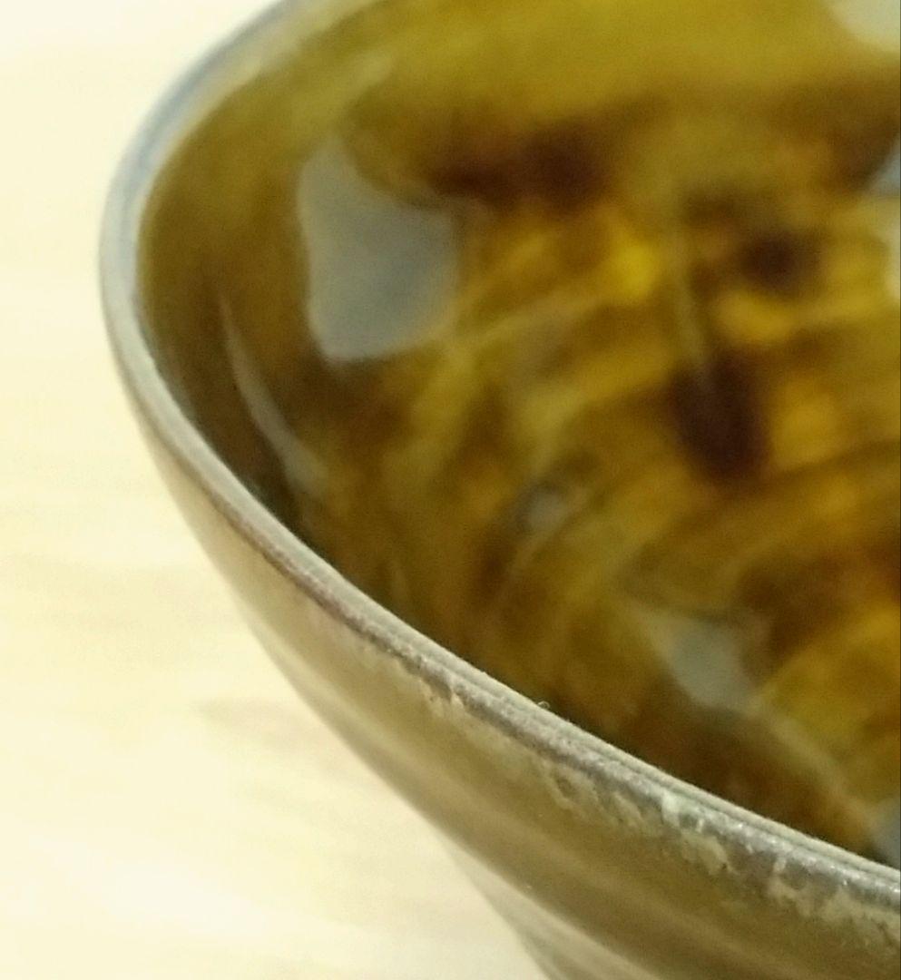高取焼宗家　十二代八山造　高取茶碗　共箱共布付　茶道具