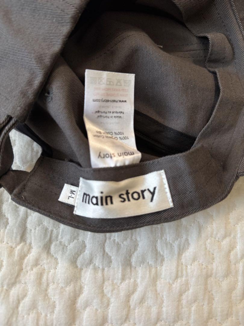 main story cap plum M/L 帽子