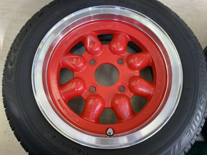 エンケイMAG13インチ 65R13付 サニトラなどに 1ptc9-m83253926491 中古セット 165 お得定番