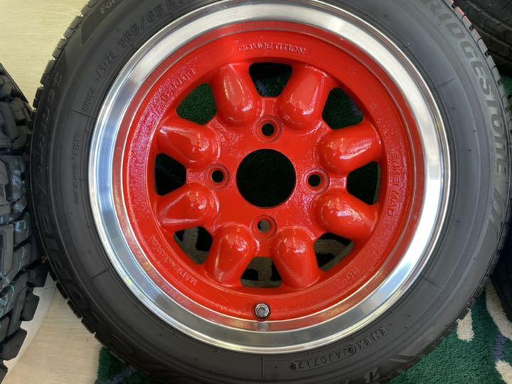 エンケイMAG13インチ 65R13付 サニトラなどに 1ptc9-m83253926491 中古セット 165 お得定番