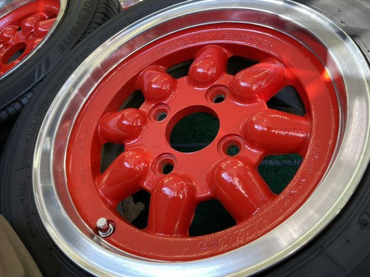 エンケイMAG13インチ 65R13付 サニトラなどに 1ptc9-m83253926491 中古セット 165 お得定番