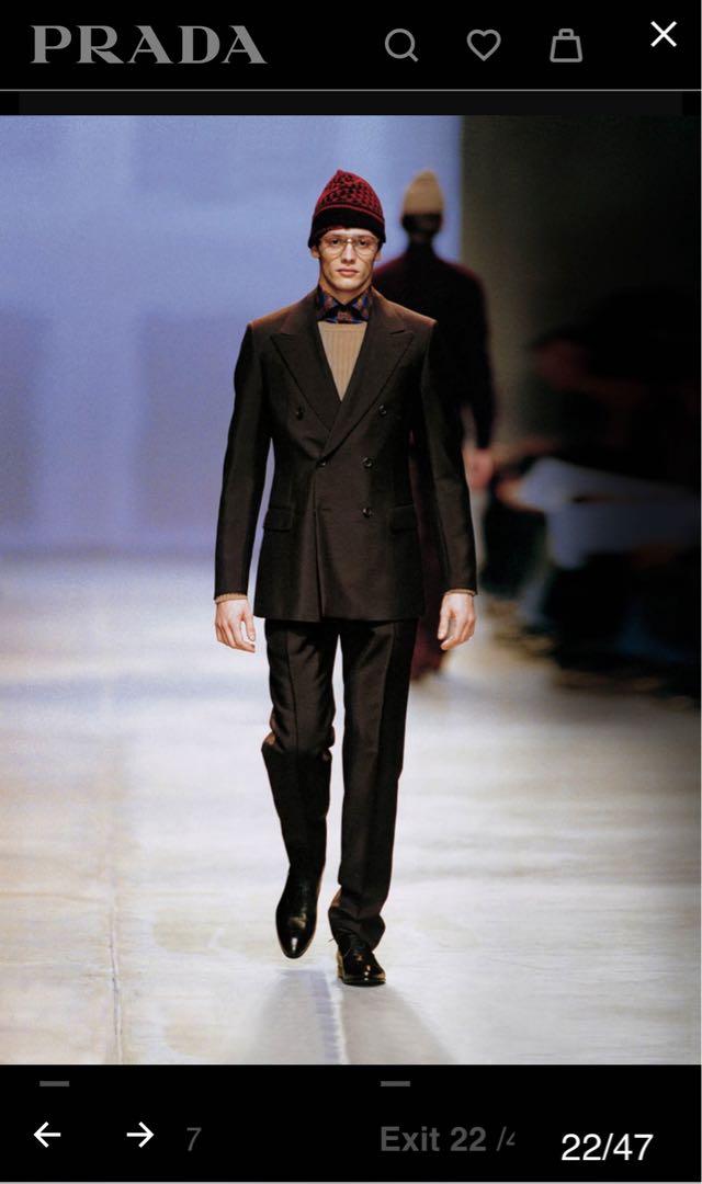 PRADA 05aw ダブルブレストジャケット