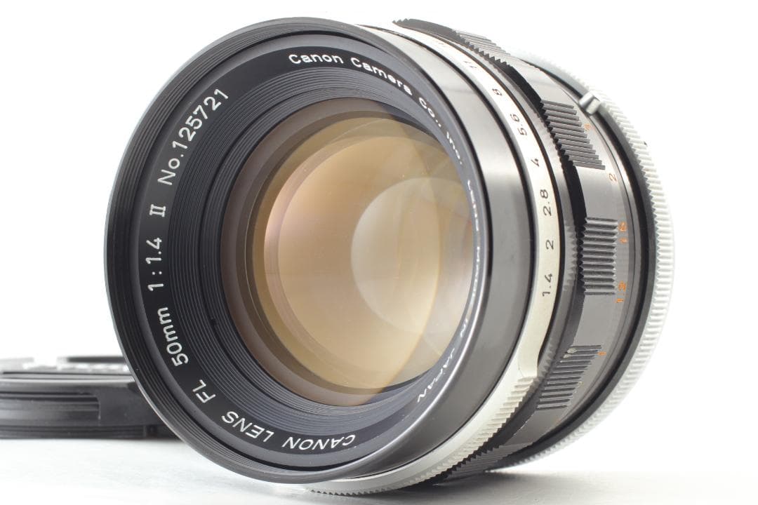 Canon FL 50mm II f/1.4 レンズ FL50mm f/1.4 II - Canon Camera Museum