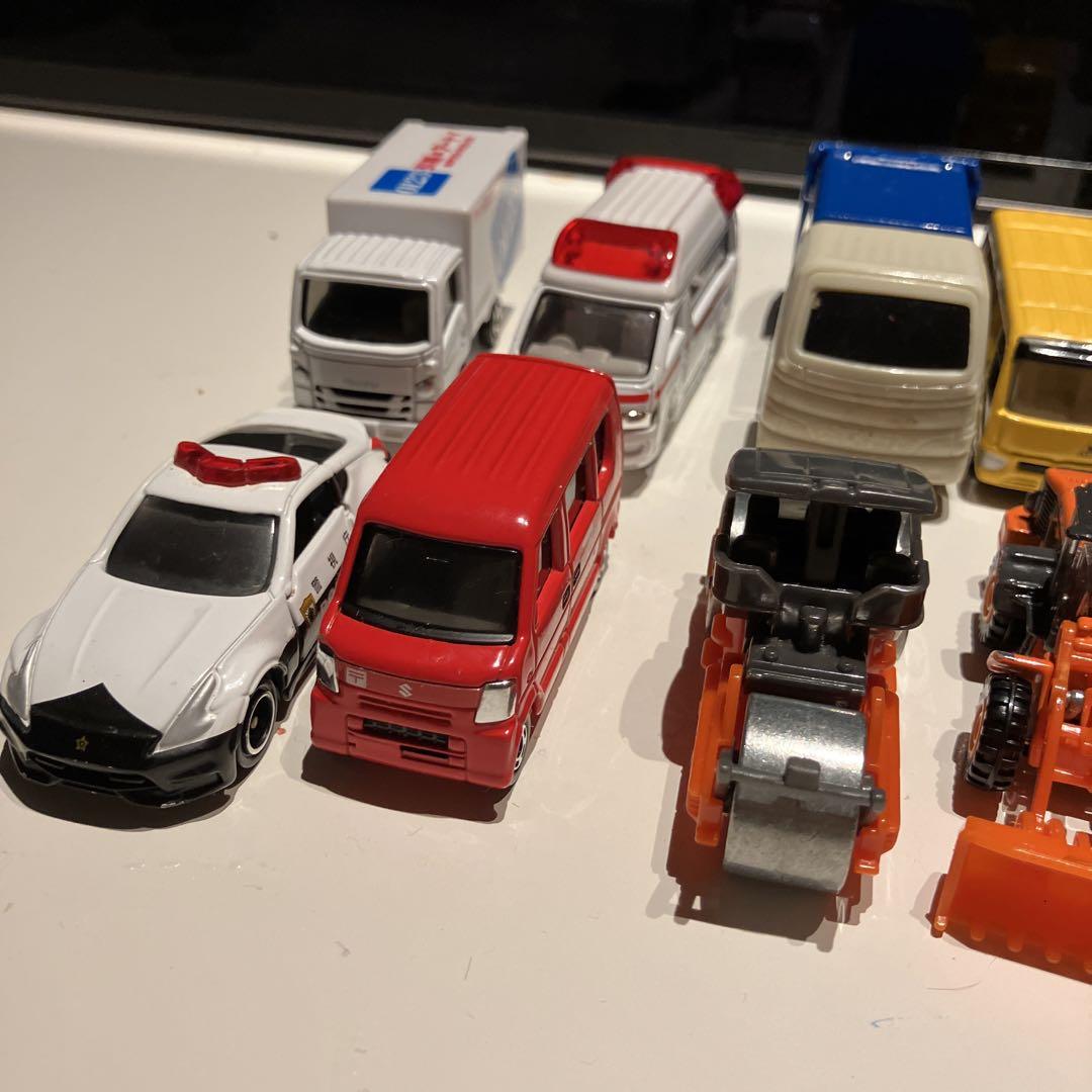 トミカ工事車両、働く車14台