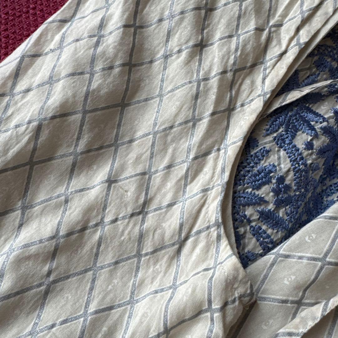 刺繍ワンピースM ne