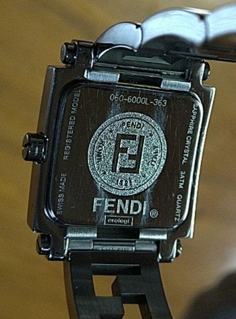 返金保証/フェンディ FENDI orologi 6000L レディース腕時計