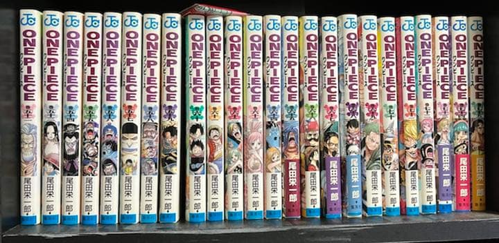 ワンピース ONE PIECE全巻 1巻〜103巻ガイドブック5冊 全108冊 | www
