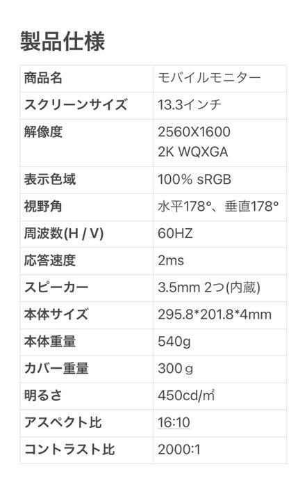 オルタネー ラスト1点 超薄型 フルHD ゲーミング vCMd0-m83262890393 2022年最新機種 モバイルモニター えますモバ