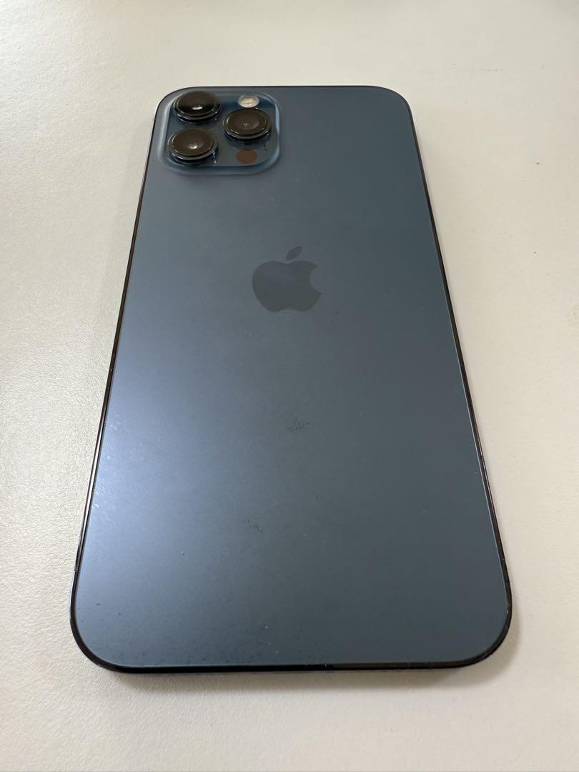 iPhone 12 Pro max 256GBパシフィックブルー simフリー