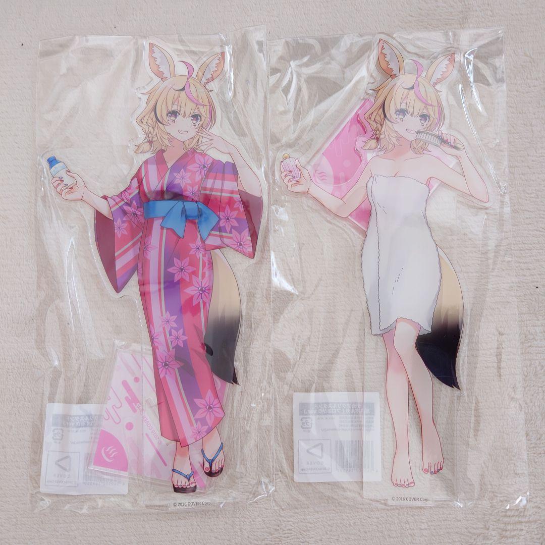 ホロライブ 尾丸ポルカ 極楽湯 デカアクリルスタンド