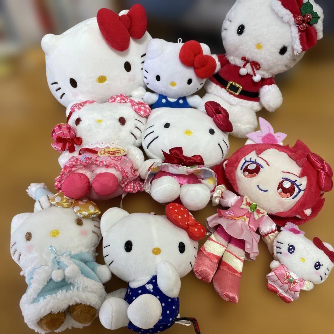 【絶品】 ハローキティ ぬいぐるみ まとめ売り - メルカリ ぬいぐるみ