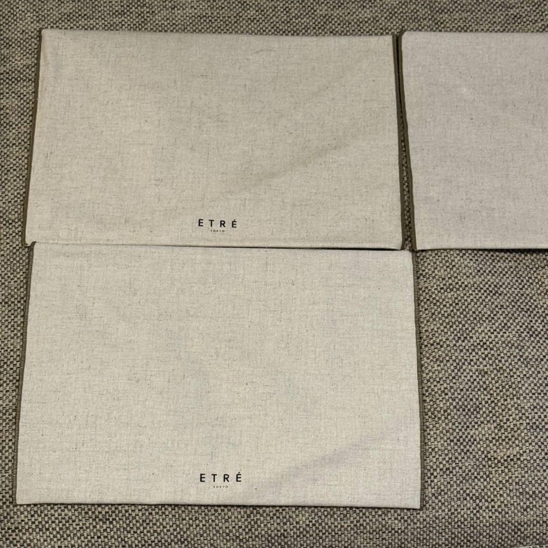 ETRE TOKYO ノベルティ　ポーチ