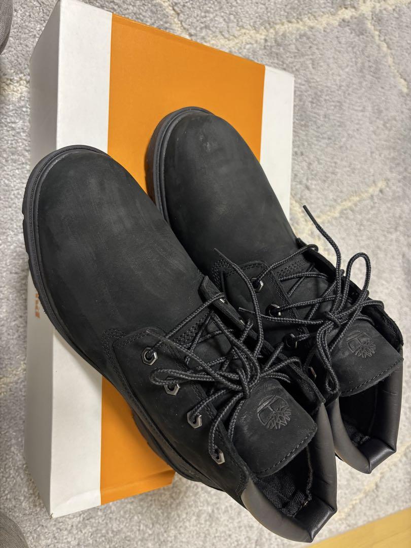 Timberland ブラックブーツ Ortholite