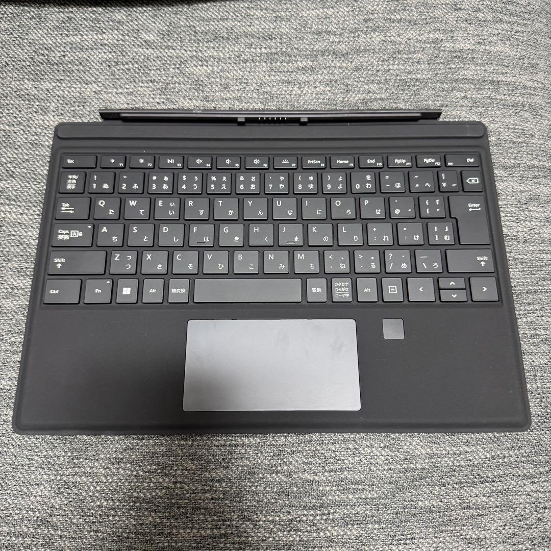 指紋認証センサー付き Surface Pro Signature キーボード