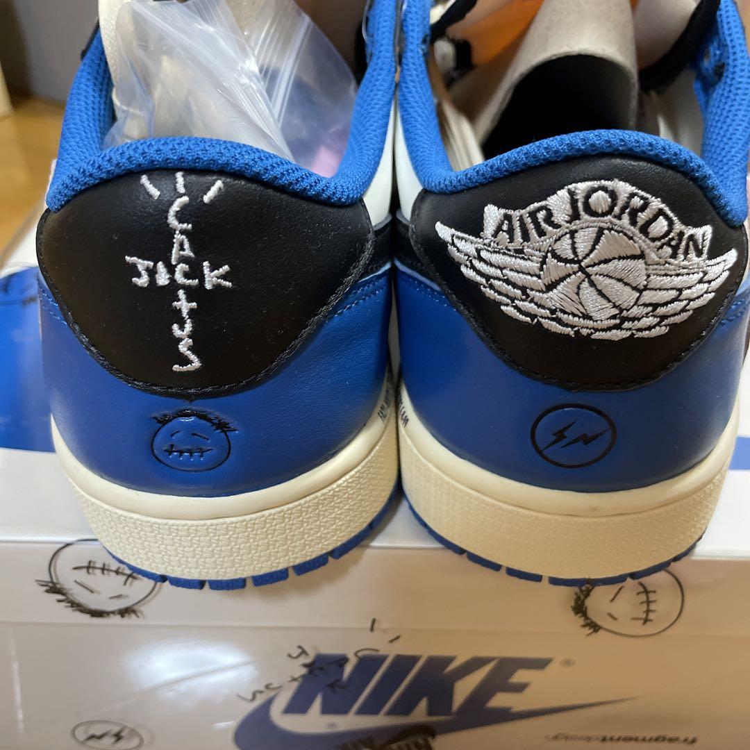 NIKE AIR JORDAN1 LOW OG トラヴィス×フラグメント