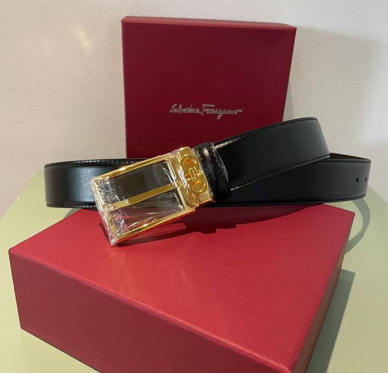 salvatore ferragamo ダブルガンチーニ ベルト レザー