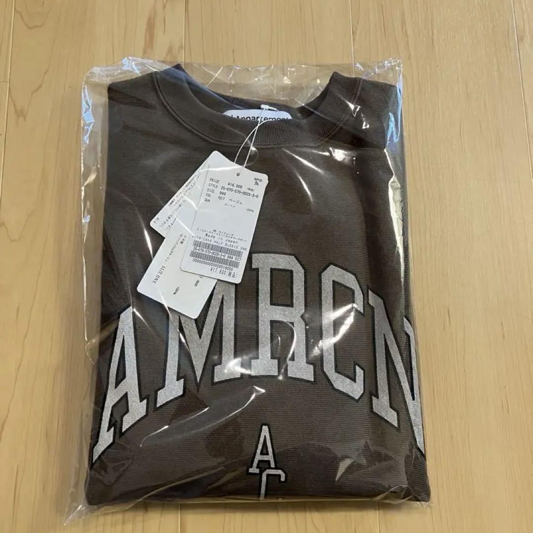 アパルトモンAMERICANA/アメリカーナ HALF SLEEVE SWEAT