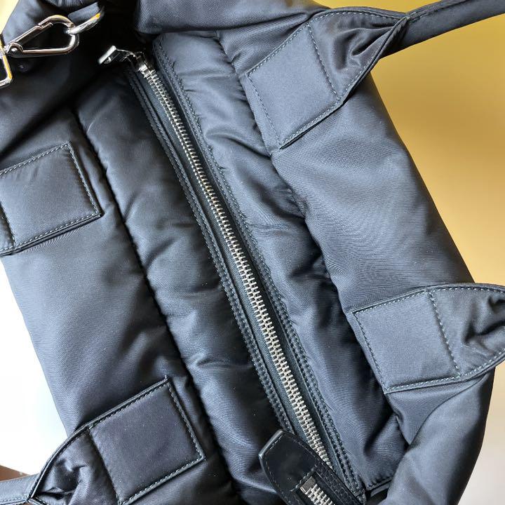 PRADA 極美品 2way レオパード ナイロン ハンドバッグ プラダ