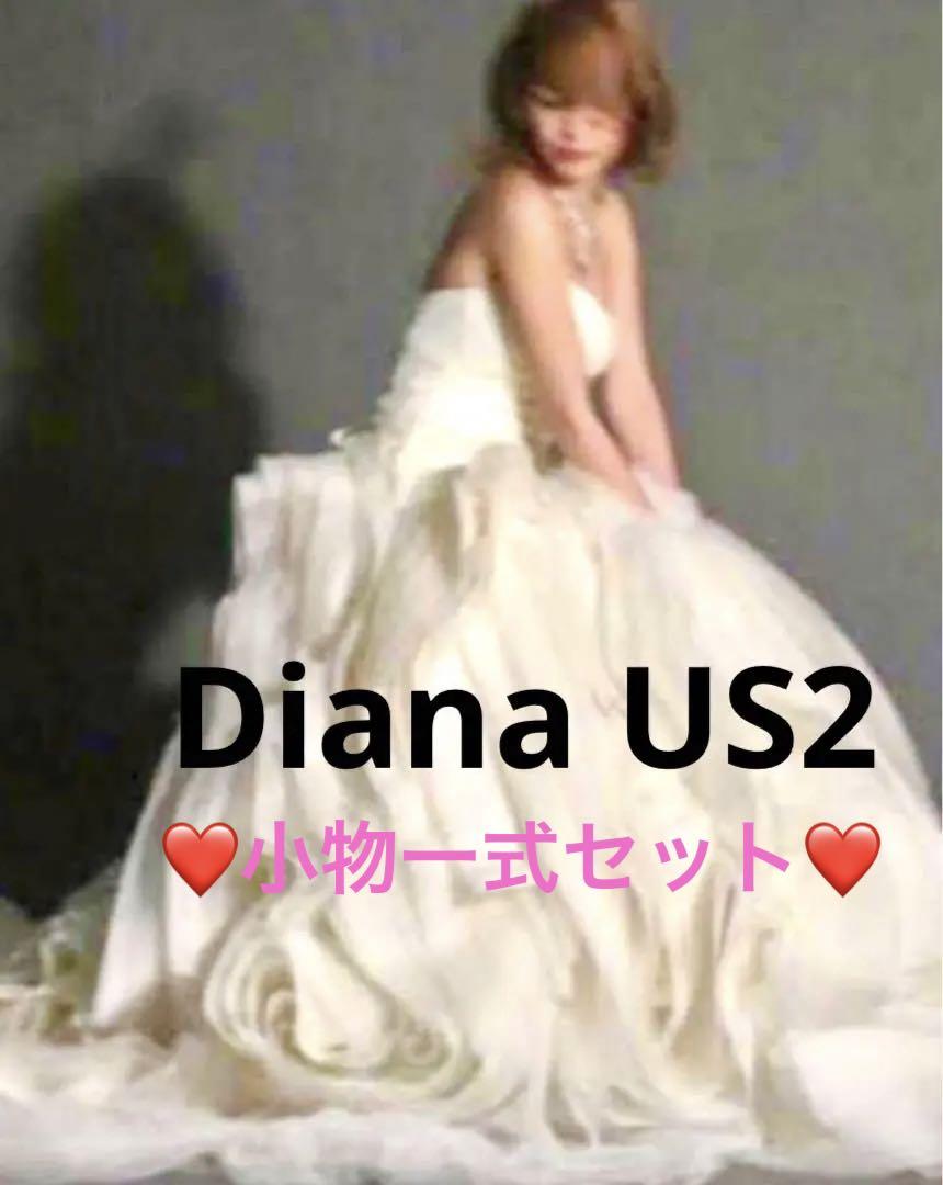 【小物一式セット付】VeraWang DianaヴェラウォンダイアナサイズUS2