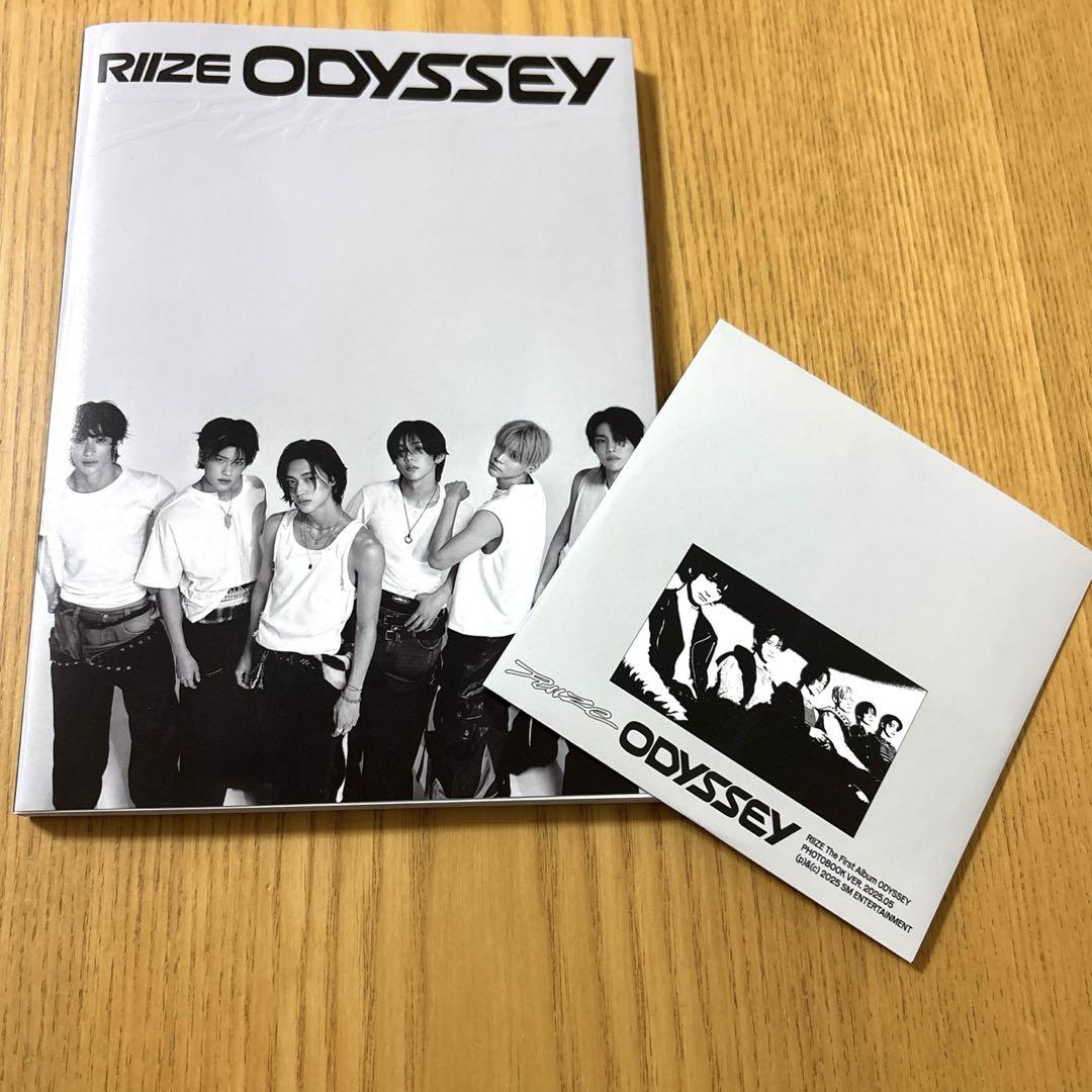 RIIZE 全員 ODYSSEY フォトブック バージョン 集合 CD - メルカリ