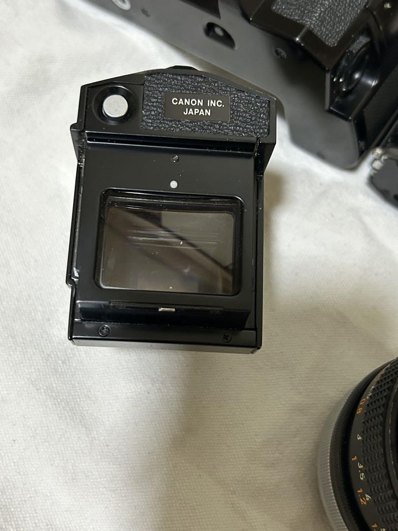 ①CANON F-1 一眼レフカメラ 50mm f/1.4レンズ付き