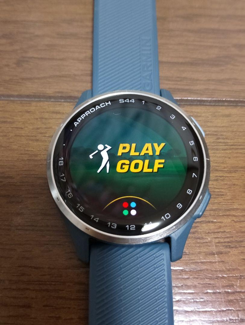 [美品]GARMIN APPROACH S44 GPSナビ　ガーミン　アプローチ