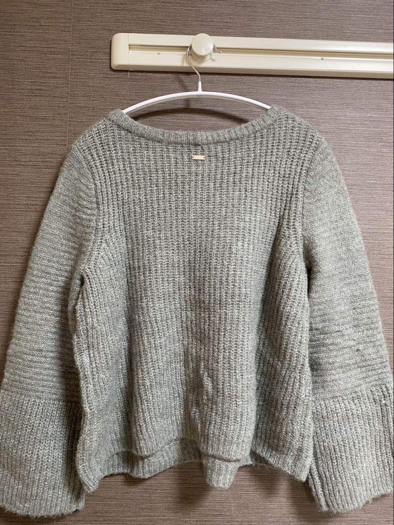 Armani Exchange グレー ニット セーター S/P