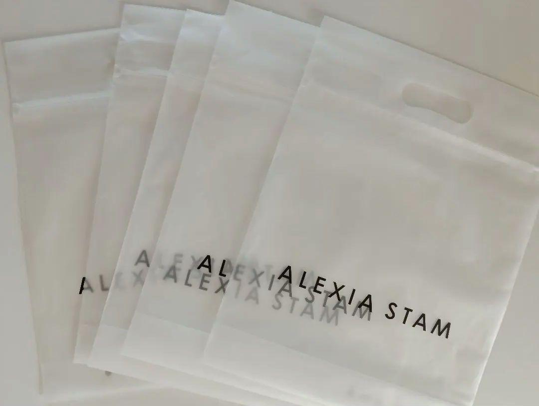 新品☆ALEXIA STAM 保存袋 ALEXIA STAM ショップ袋5枚＆ショッパー - メルカリ