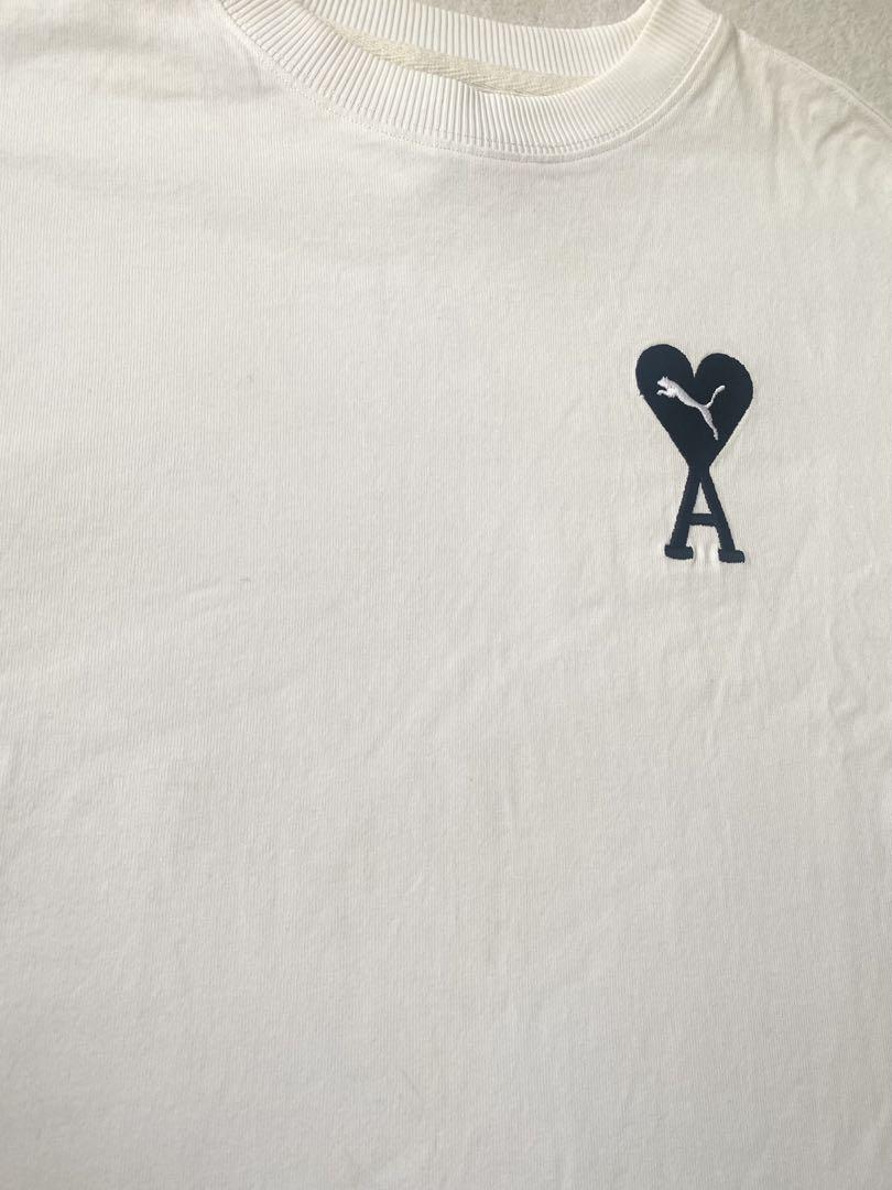 レア PUMA×AMI AlexandreMattiussi ミニTシャツ　XS