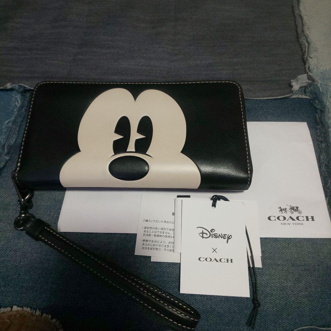 COACH x Disney ミッキーマウス 長財布 - メルカリ