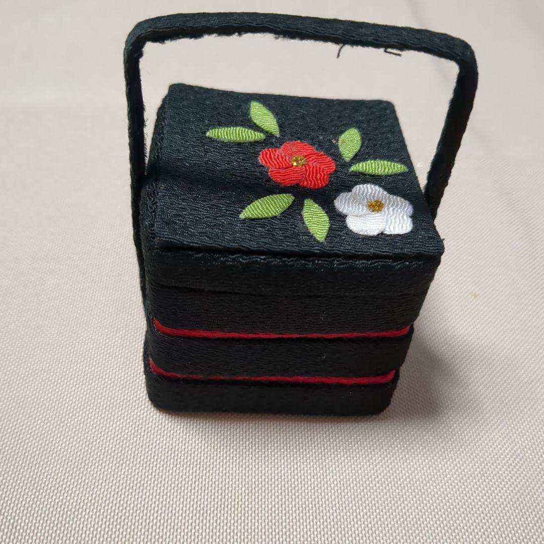 ちりめん細工 ミニチュア おせち 料理 籠盛の野菜 ちりめん細工 ミニチュア おせち 料理 籠盛の野菜