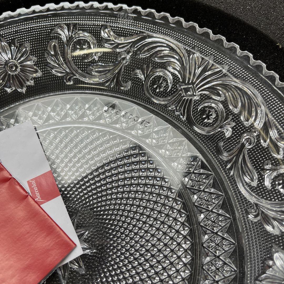 baccarat バカラ アラベスク プレート　24cm