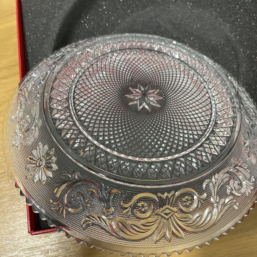 baccarat バカラ アラベスク プレート　24cm
