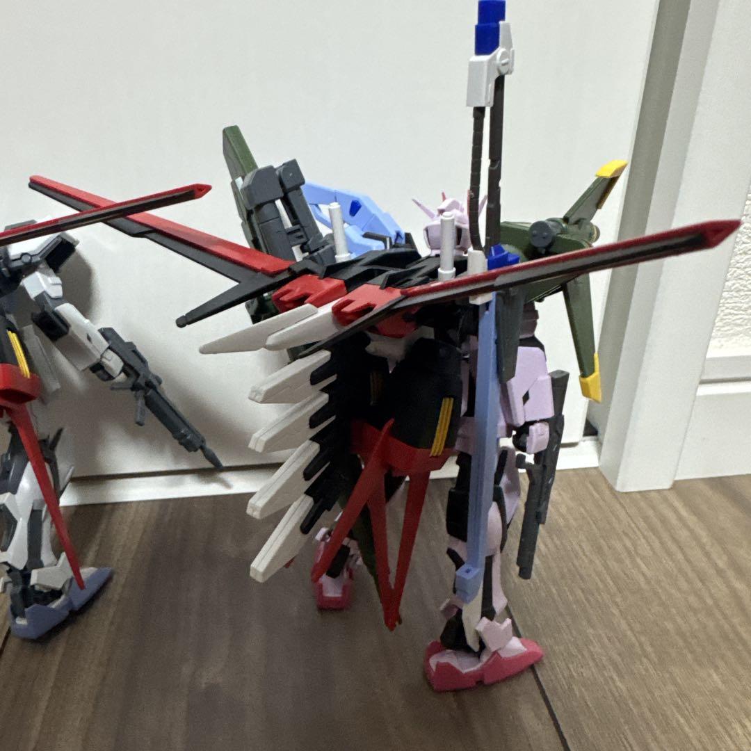 EG ストライクガンダム＆オプションセット完成ジャンク品セット