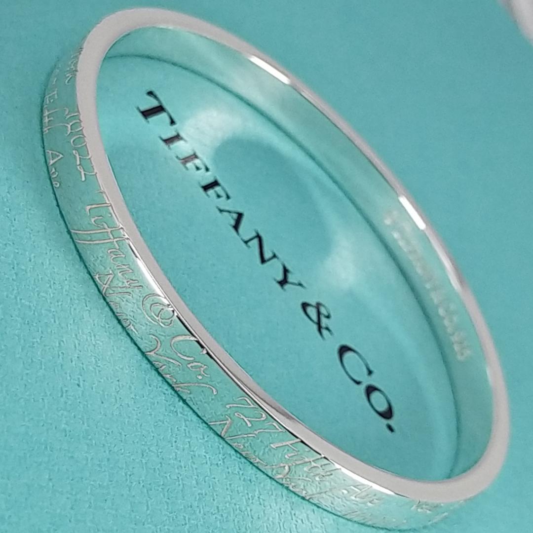 ☆美品☆【TIFFANY&Co.】ニューヨークノーツ バングル 1667 ☆美品☆【TIFFANY&Co.】ニューヨークノーツ バングル 1667