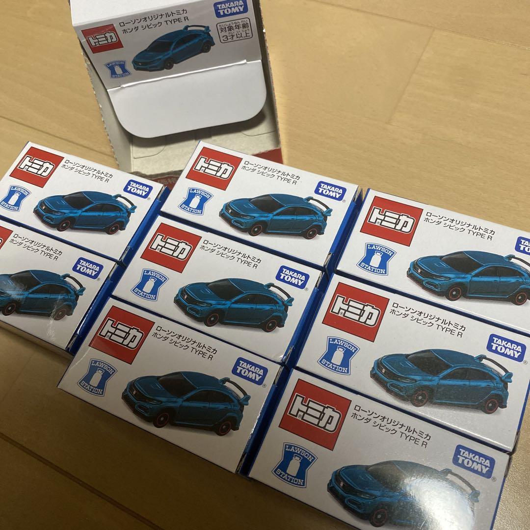 ローソンオリジナルトミカ ホンダ シビック TYPE R 8個セット